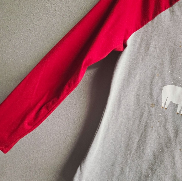 City Streets Llama Christmas Shirt - Picture 4 of 6